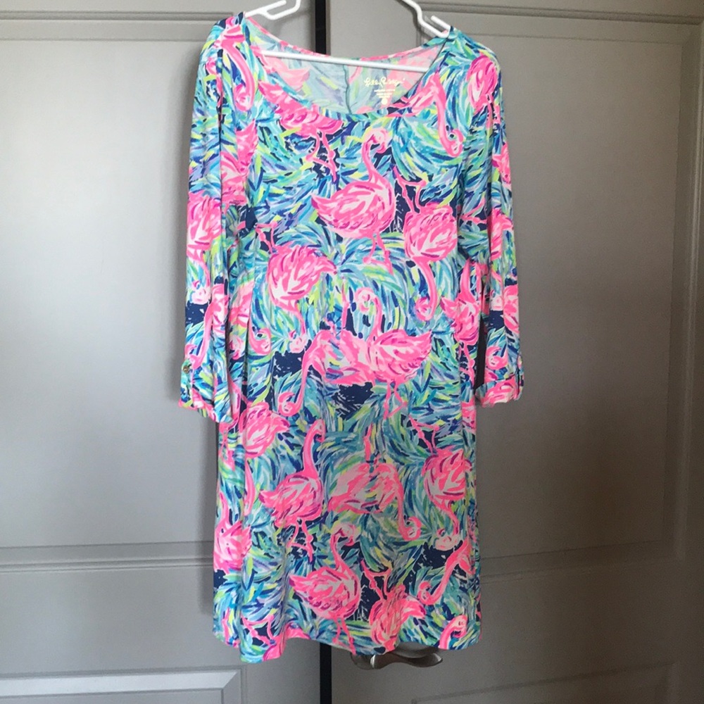 EEUC Lilly Pulitzer Linden Dress - Flamenco Beach